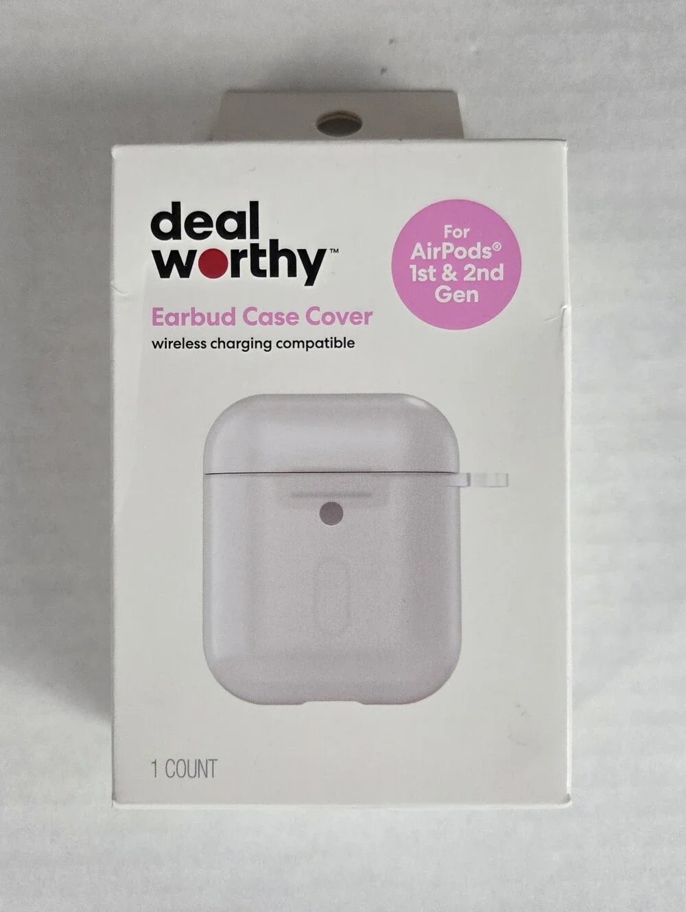 🔥4/$20 Deal Worthy Ear Bud Case Cover NEW Clear -For Airpods 1st & 2nd Gen